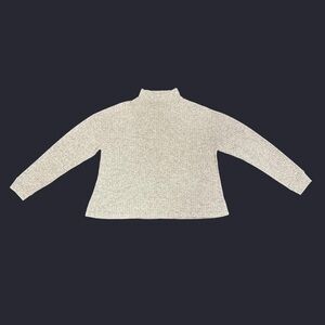 Peyton Primrose Gray Houndstooth Knit Sweater